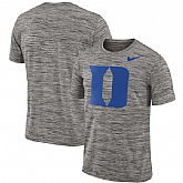 Nike Duke Blue Devils Charcoal 2018 Player Travel Legend Performance T-Shirt,baseball caps,new era cap wholesale,wholesale hats